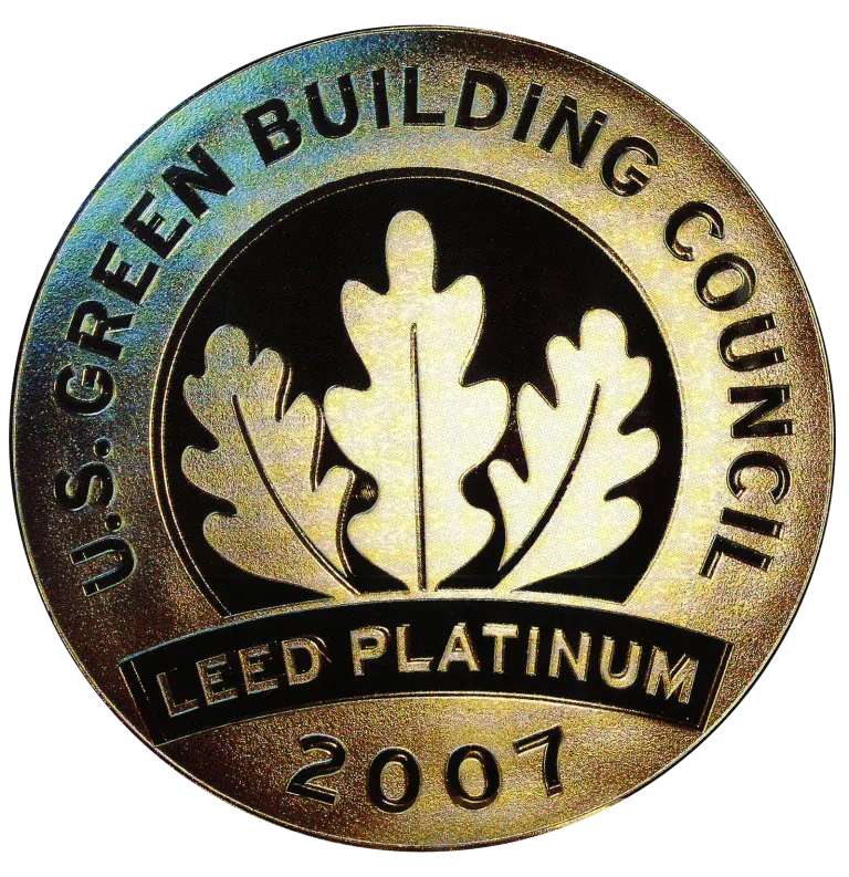 LEED award transparent